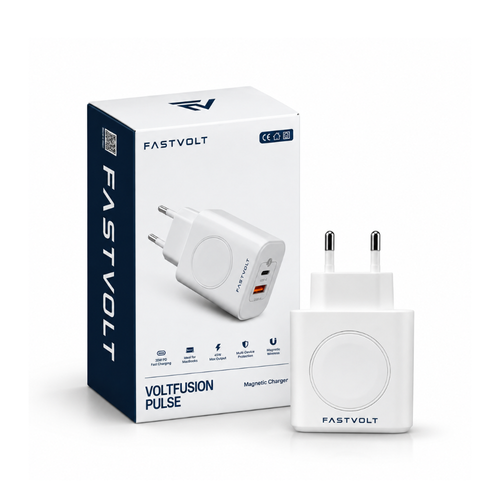 VoltFusion Pulse iPhone and Apple Watch charger by FastVolt