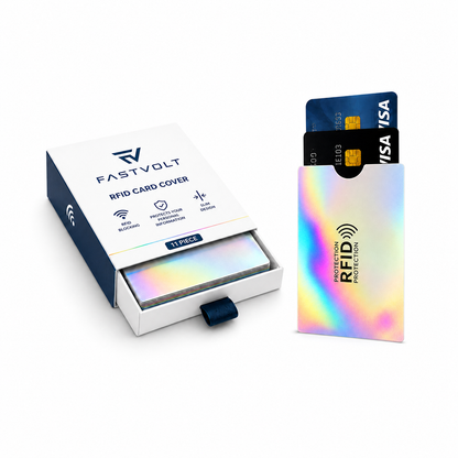 CardShield RFID card holder box of 11 by FastVolt